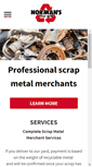 Mobile Screenshot of normansscrapmetal.com.au